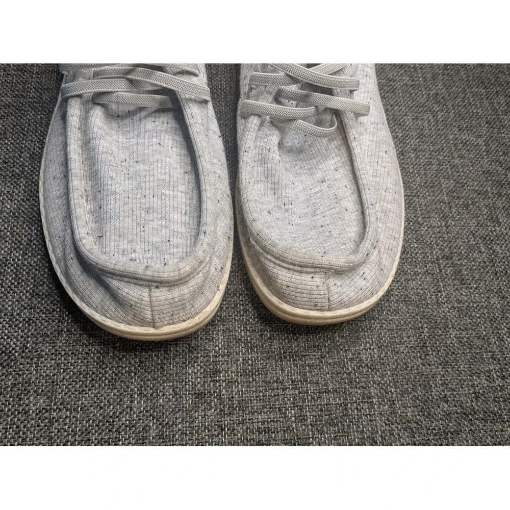 Tommy Bahama Heathered Gray Slip On Shoes Mens Size 9 Lightweight Stretch
